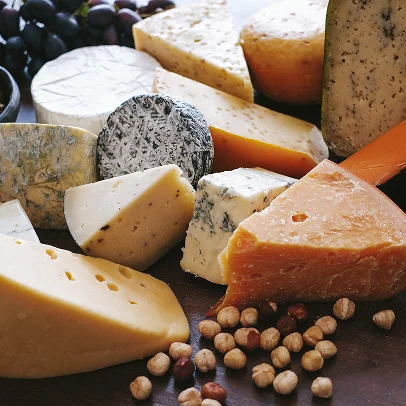 Sélection de plusieurs fromages